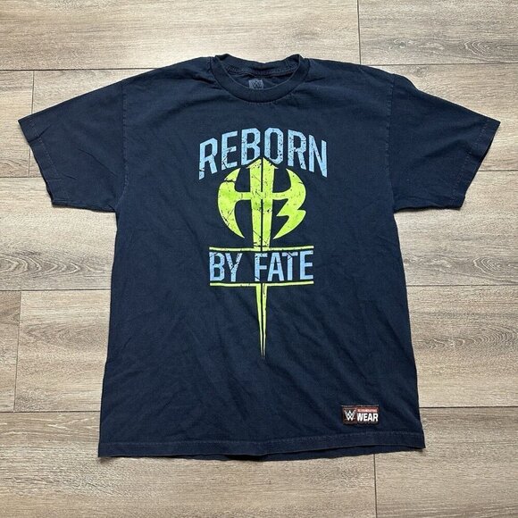 WWE Reborn By Fate The Hardy Boyz Authentic Wear Shirt Men’s L - Picture 1 of 7